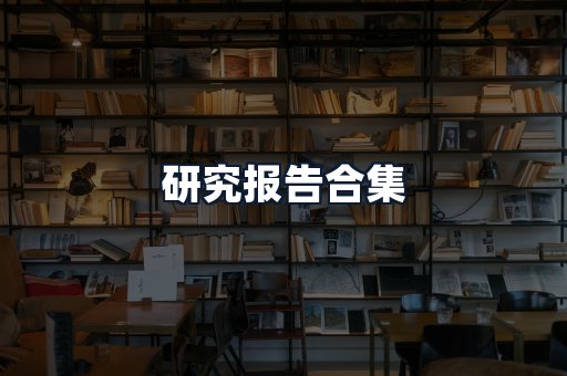 研究报告合集