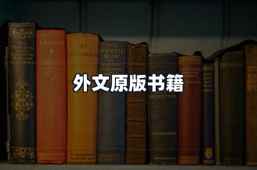 外文原版书籍